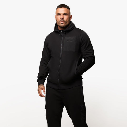 Gym King Eclipse FZ Hood - Black