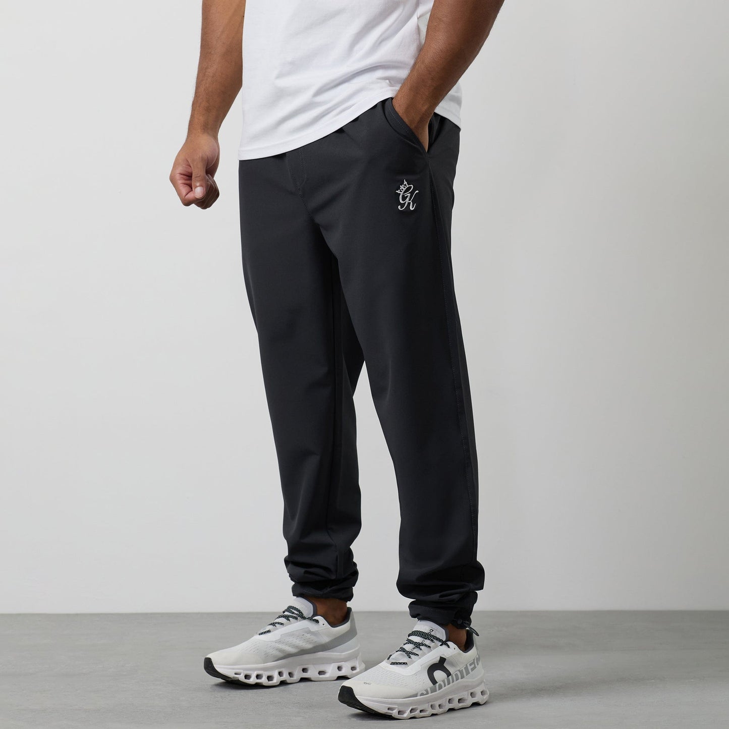 Gym King Fundamental Woven Jogger - Dark Pewter