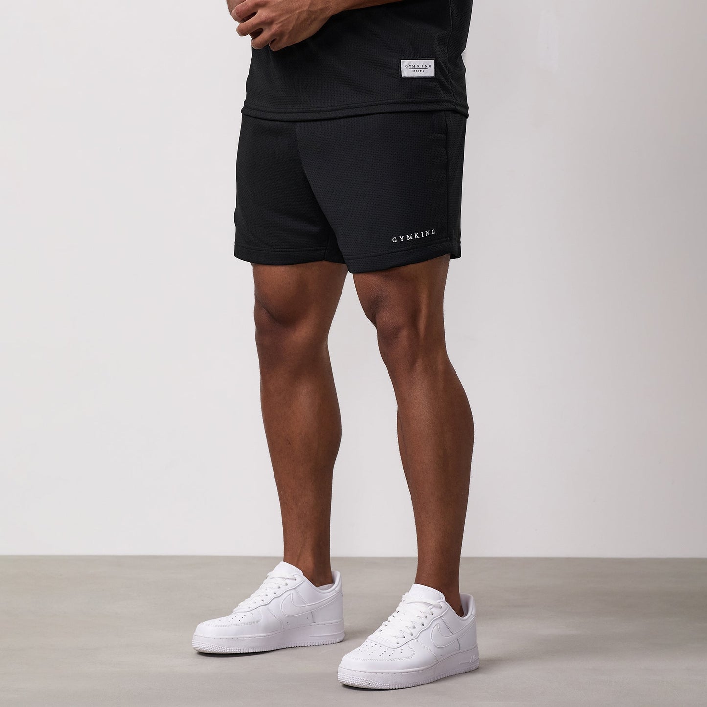Gym King Brooklyn Mesh Short - Black
