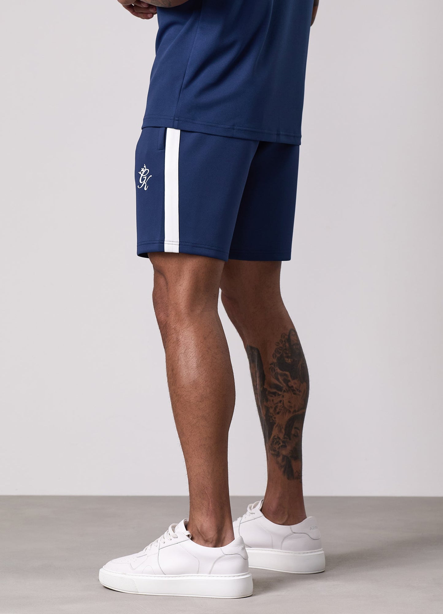 Gym King Core Plus Poly Short - Moonlight Blue