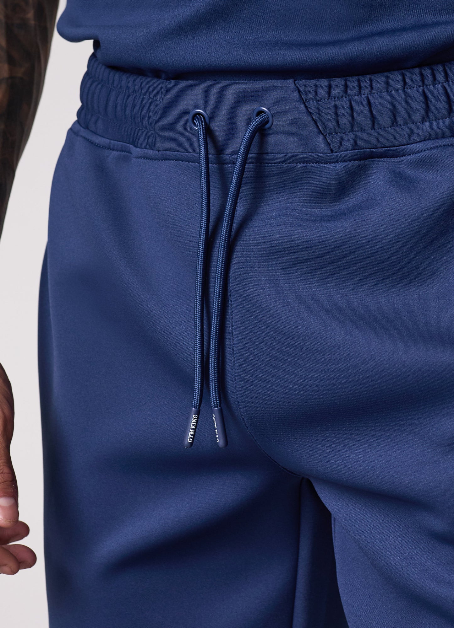 Gym King Core Plus Poly Short - Moonlight Blue
