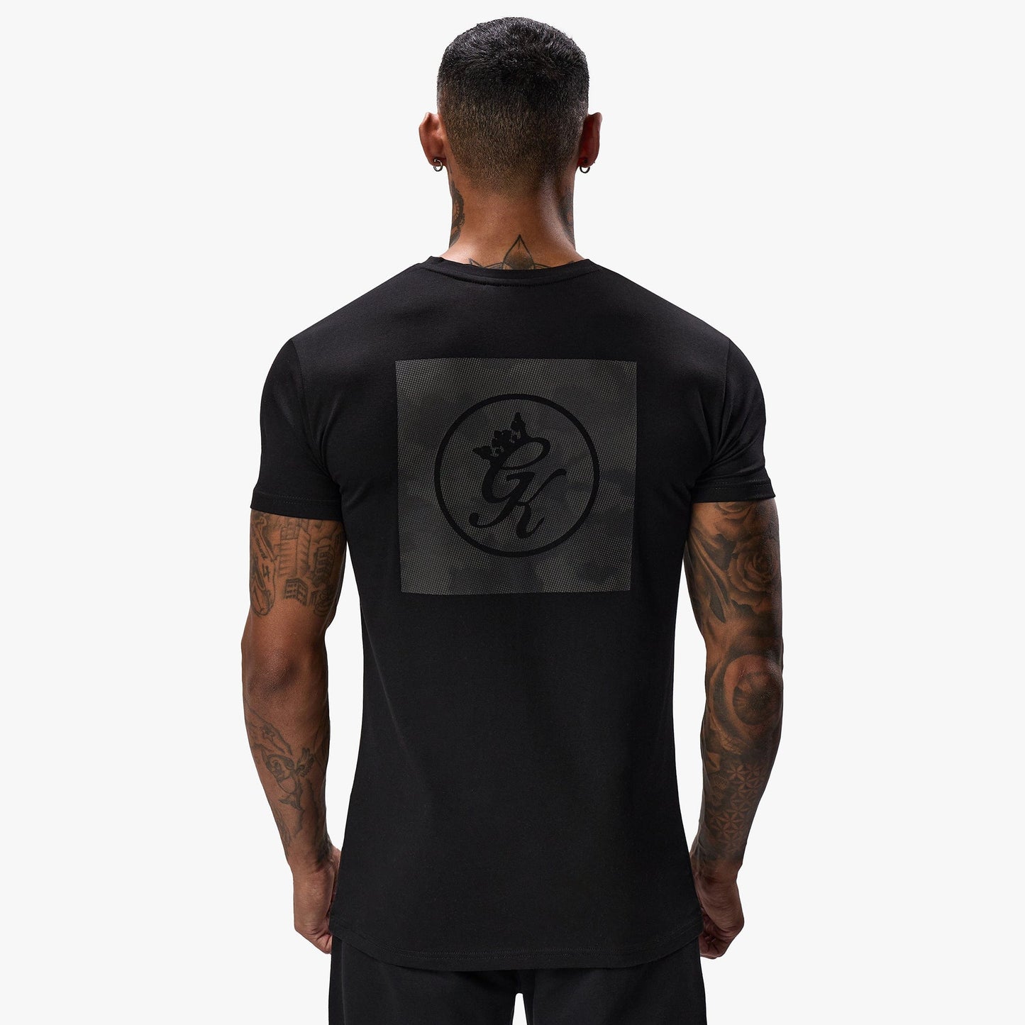 Gym King Box Logo Jersey Tee - Black