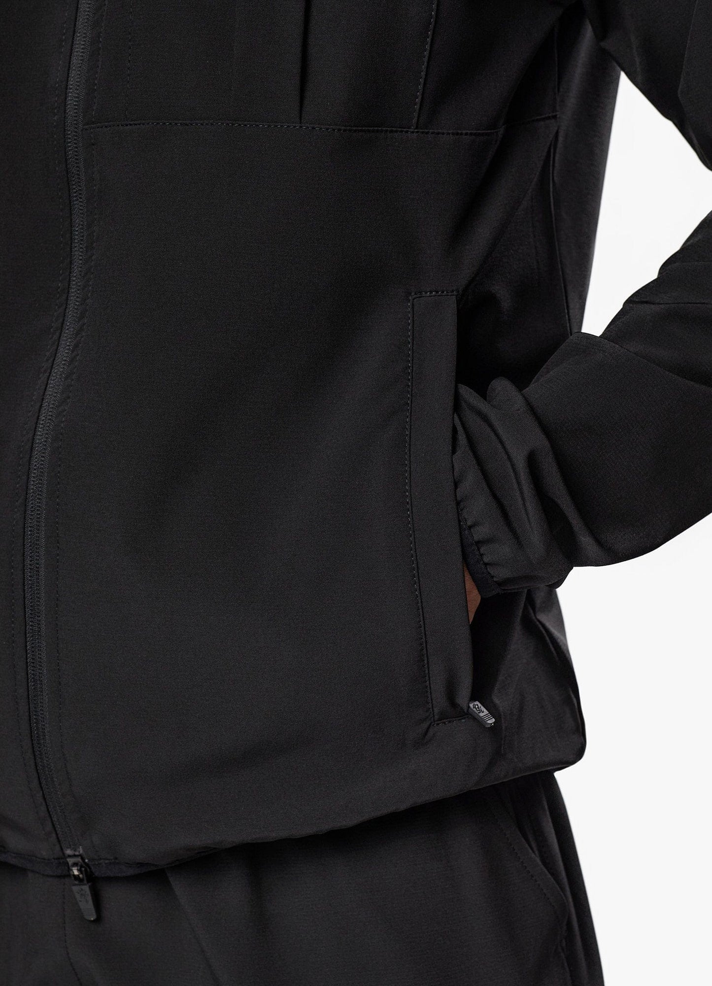 Gym King Mini Ripstop Woven Utility Jacket - Black