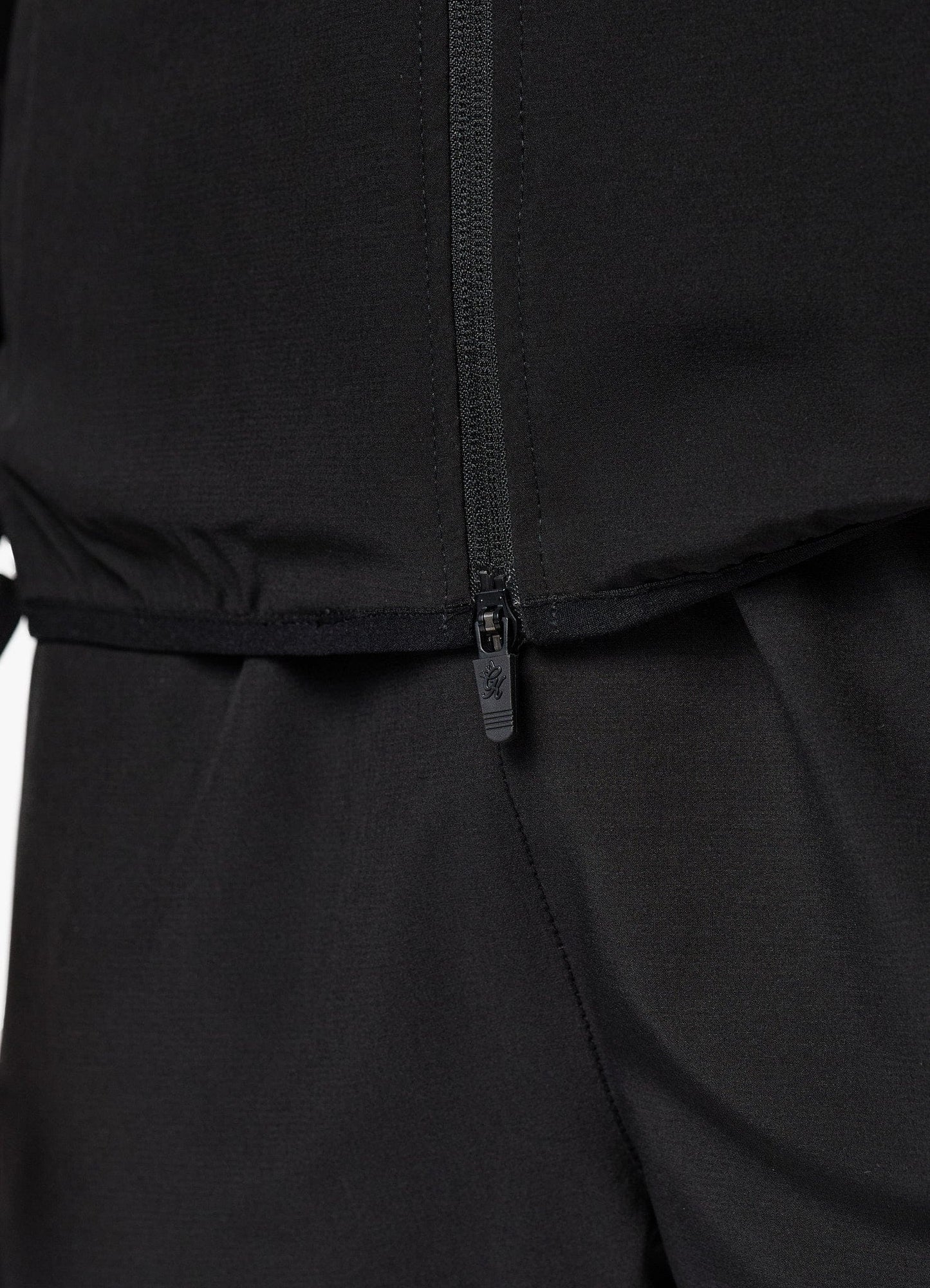 Gym King Mini Ripstop Woven Utility Jacket - Black